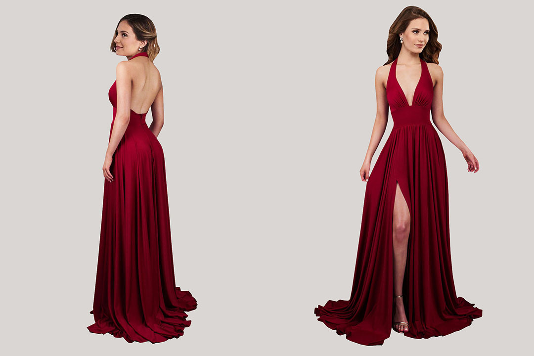 Best Bridesmaid Dresses UK with Slit