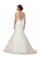 Best Sweethart V-Neckline Lace Wedding Dress with Shoulder Straps UK