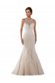 Best High Neck Mermaid Lace Wedding Dress with Illusion Back UK