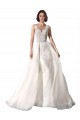 Best Sweetheart Fit and Flare Tulle Lace Wedding Dress UK