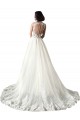 Best Sweetheart Fit and Flare Tulle Lace Wedding Dress UK