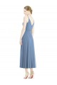 Best Short Tea Length Chiffon Bridesmaid Dress UK