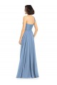 Best One Shoulder Long Chiffon Bridesmaid Dress with Sweetheart Bodice UK
