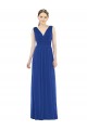 Best Low Square Back Sleeveless Shirred Skirt Bridesmaid Dress UK