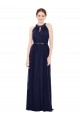Best Vintage Full-Length Sleeveless Chiffon Bridesmaid Dress  UK