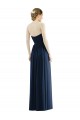 Best Low Back Draped Strapless Chiffon Formal Bridesmaid Dress  UK