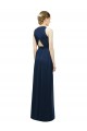 Best Sleek Halter Neck Chiffon Bridesmaid Dress  UK