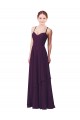 Best Roman Style Luxe Chiffon Bridesmaid Dress UK