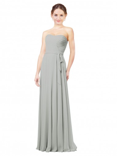 Best Delicately Draped Chiffon Bridesmaid Dress UK