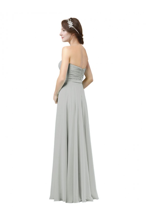 Best Delicately Draped Chiffon Bridesmaid Dress UK