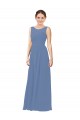 Best Luxe Chiffon Bridesmaid Dress with Illusion and Sweetheart Neckline UK
