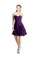 Best Draped Chiffon Long Sweetheart Cocktail Bridesmaid Dress UK