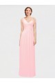 Best One Shoulder Twisted Waist Sweetheart Chiffon Bridesmaid Dress UK