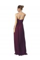 Best Floor Length Chiffon Bridesmaid Dress with Sweetheart Neckline UK