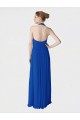 Best Long Full Length Chiffon Halter Bridesmaid Dress UK
