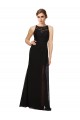 Best Sheath Beaded and Embroidered Bridesmaids Dress with Lace Bodice and Chiffon Skirt UK