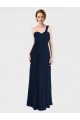 Best Full Length Long Chiffon Bridesmaid Gown with Sweetheart Neckline UK