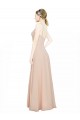 Best Chiffon Bridesmaids Dress with Matching Chiffon Tie Sash UK