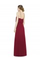 Best Sleek Halter Neck A-Line Chiffon Bridesmaid Dress UK