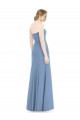 Best Draped Strapless Sweetheart Trumpet Chiffon Bridesmaid Dress UK