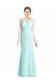 Best Ruched Bodice Sweetheart Chiffon Bridesmaid Dress with Lace Back UK