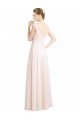 Best Sweetheart A-Line Chiffon Bridesmaid Dress with Ruched Lace Bodice UK