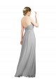 Best Sweetheart Strapless Draped Long Chiffon Bridesmaid Dress UK