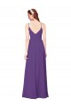 Best High Halter Chiffon Bridesmaid Dress with Keyhole UK