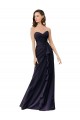 Best Strapless Chiffon Bridesmaids Dress with Sweetheart Neckline UK