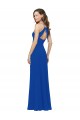 Best Chiffon Bridesmaid Dress with Deep V-Neck and Spaghetti Straps UK