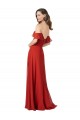 Best Chiffon A-Line Bridesmaid Dress with Ruched Bodice UK