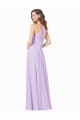 Best Simple Chiffon Bridesmaid Dress with Pocket UK