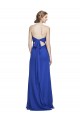 Best Sweetheart Neckline Chiffon Ruched Bodice Tie Back Bridesmaid Dress UK