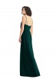 Best V-Neck Blouson Bodice Chiffon Maxi Bridesmaid Dress UK