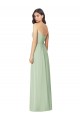 Best Strapless Sweetheart All-Over Shirring Chiffon Bridesmaid Dress UK