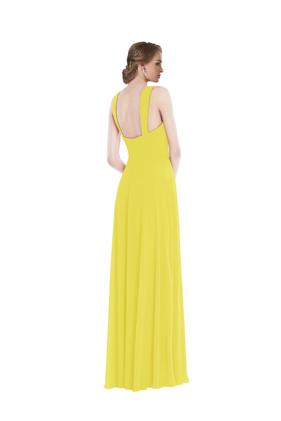 Best Wide Strap Sweetheart Maxi Bridesmaid Dress UK