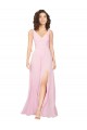 Best Chiffon Bridesmaid Dress with Tassel Straps UK