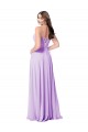 Best Chiffon A-Line Chiffon Bridesmaids Dress with Ruched Bodice UK