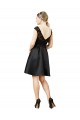Best Lace and Satin Cocktail Bridesmaid Dress with V-Back UK