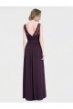 Best V-Neck Bridesmaid Dress with Corded Lace Bodice UK