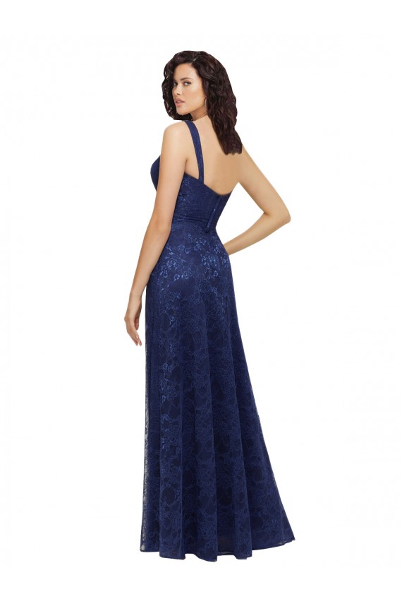 Best Chantilly Lace V-Neck Bridesmaid Dress UK