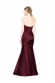 Best Mermaid Sweetheart Soft Formal Satin Bridesmaid Dress / Prom Dress with Pleats UK