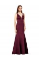 Best Sexy Formal Satin Bridesmaid Dress / Prom Dress with Side Cutouts UK