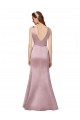 Best Sexy Formal Satin Bridesmaid Dress / Prom Dress with Side Cutouts UK