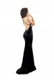 Best Sleek Fishtail Shaped Open Back Formal Sequin Bridesmaid Dress / Prom Dress UK