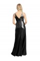 Best Full Length A-Line Formal Sequin Bridesmaid Dress / Prom Dress with Spaghetti Straps V-Neckline UK