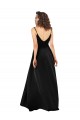 Best High Low V-Neckline Formal Silky Satin Tulip Bridesmaid Dress / Prom Dress with Wrap Skirt UK