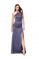 Best Fit and Flare Formal Silky Satin Bridesmaid Dress / Prom Dress UK