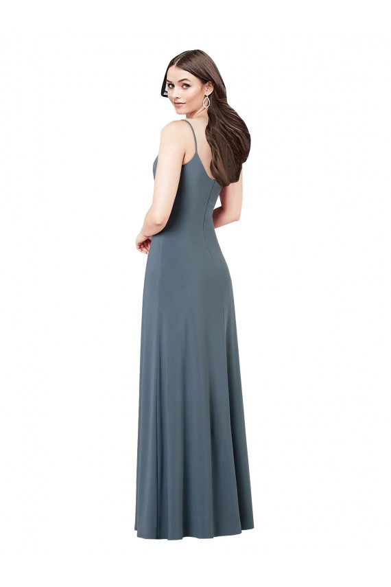 Best Classic Spandex Bridesmaid Dress / Prom Dress with Scoop Neckline UK