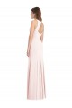 Best Diamond Cutout Back Trumpet Bridesmaid Dress / Prom Dress with Front Slit UK